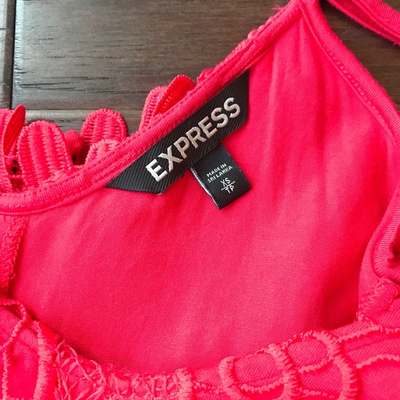 Express Red Dress - Picture 2 of 2